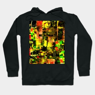 Bright Autumn Colours Collage Hoodie